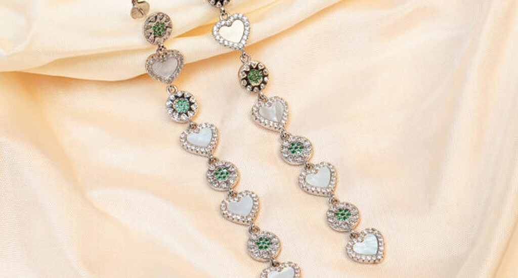 Little Hearts Diamond Earrings